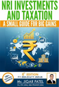 NRI Investment Taxation 25-26 book cover